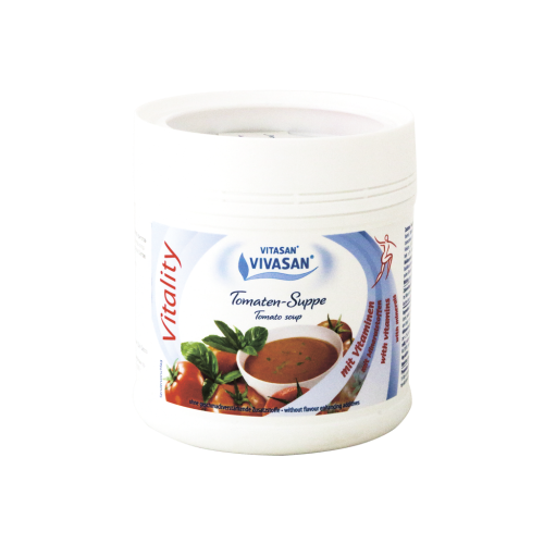 Rajská polévka a Bazalkou "Vitality"